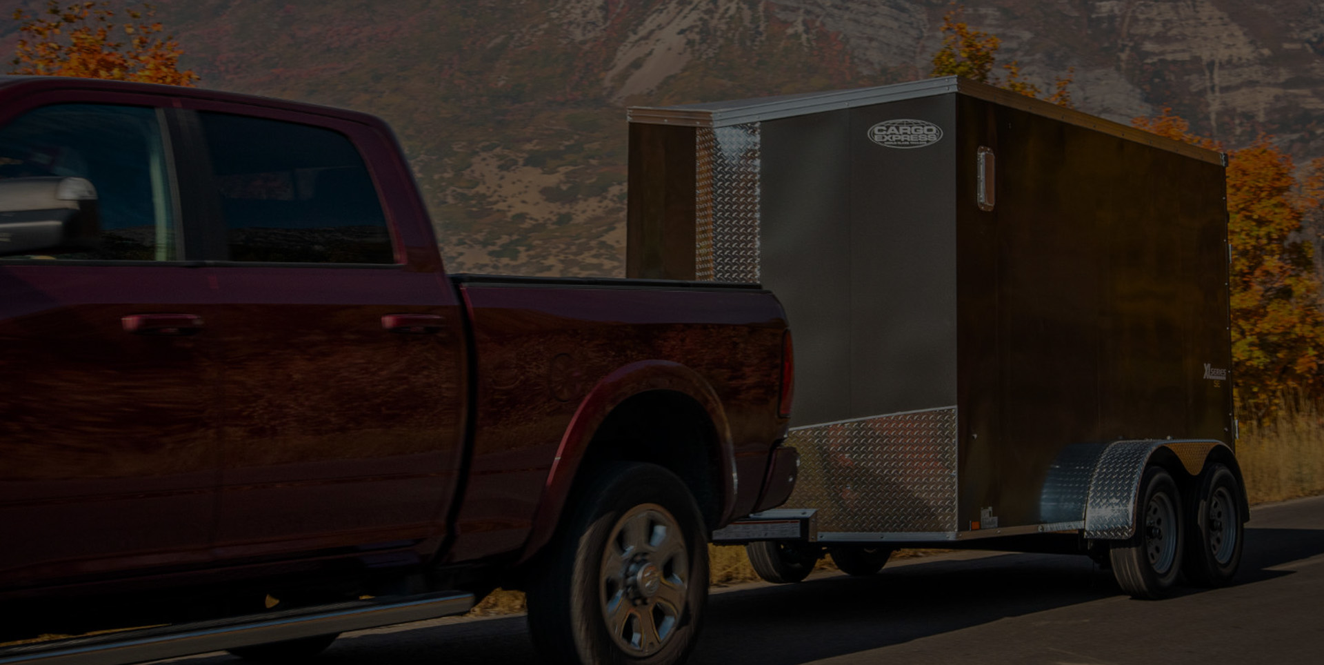 Southwinds Rentals Enclosed Cargo and Car Hauler trailers for rent